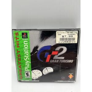 Gran Turismo 2 Sony PlayStation 1, 1999 PS1 Complete Tested 2 Discs And Manuals